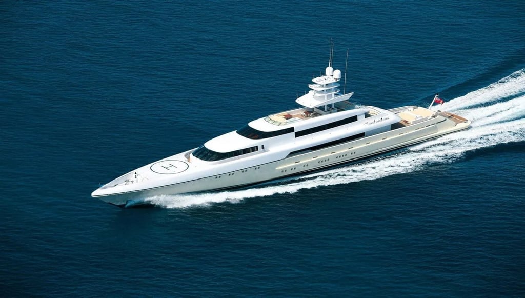 Sergey Brin’s Dragonfly was once described as the “most fuel-efficient long-range cruising superyacht on the water”. Photo: Superyachtfan Sergey Brin’s Dragonfly was once described as the “most fuel-efficient long-range cruising superyacht on the water”. Photo: Superyachtfan