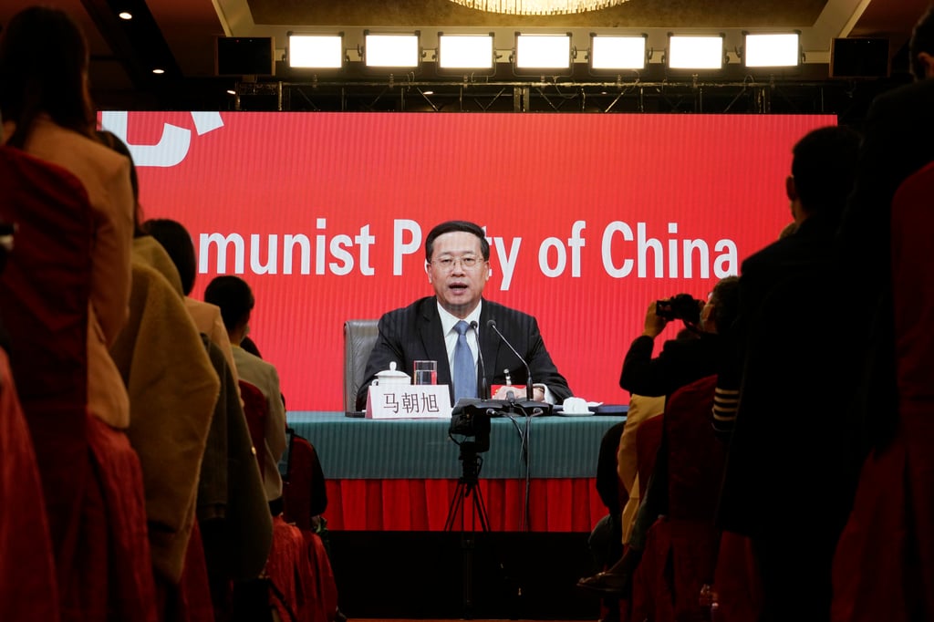 Ma Zhaoxu at a press conference on the sidelines of the 20th Communist Party congress in Beijing. Photo: AP Ma Zhaoxu at a press conference on the sidelines of the 20th Communist Party congress in Beijing. Photo: AP