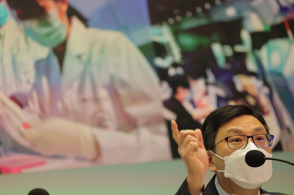 Secretary for Labour and Welfare Chris Sun. Photo: Jelly Tse