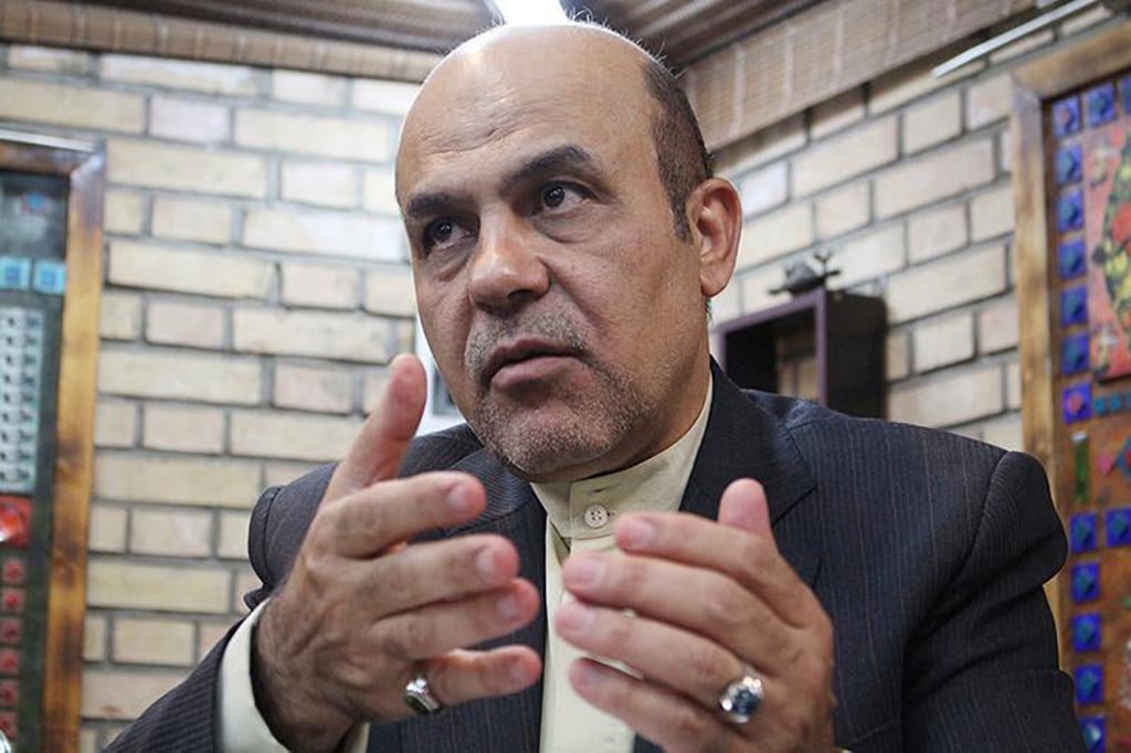 In this photo released by KhabarOnline News Agency on September 18, 2019, Alireza Akbari speaks in an interview in Iran. Iran has executed Akbari after convicting him on charges of spying for Britain, media reported on Saturday. Photo: via AP In this photo released by KhabarOnline News Agency on September 18, 2019, Alireza Akbari speaks in an interview in Iran. Iran has executed Akbari after convicting him on charges of spying for Britain, media reported on Saturday. Photo: via AP