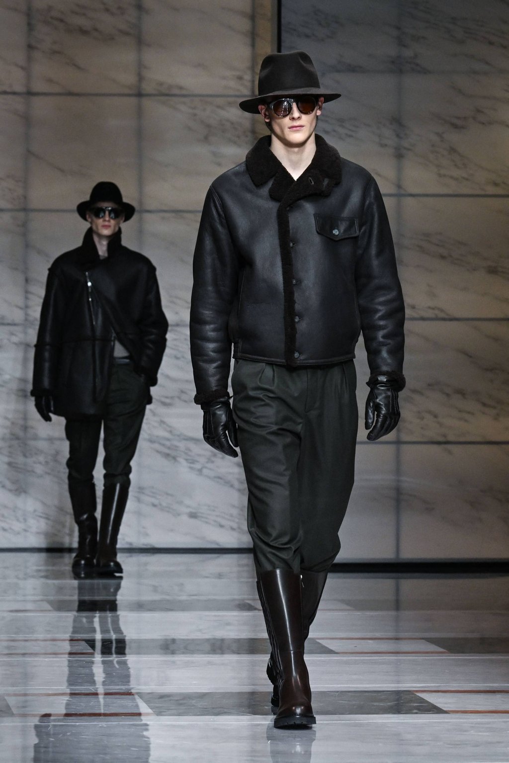 Milan Fashion Week 2023 Giorgio Armani s muted hues contrasted with Indian newcomer Dhruv Kapoor s mishmash of colours but both menswear shows closed on a tranquil note South China Morning Post