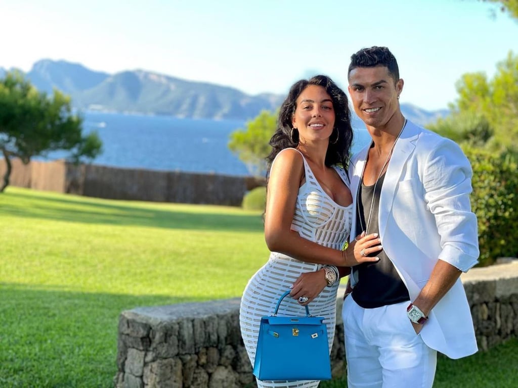 Football superstar Cristiano Ronaldo is the boyfriend of fashion influencer Georgina Rodríguez. Photo: @georginagio/Instagram