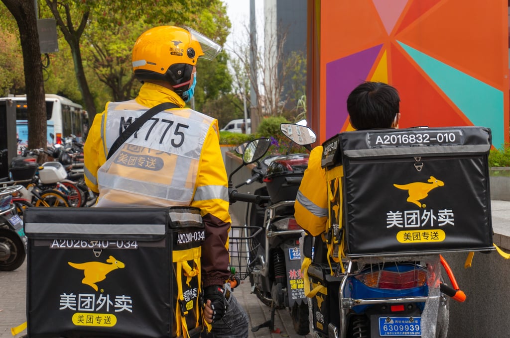ByteDance-owned Douyin has collaborated with Ele.me to heat up the competition against Meituan in online food delivery. Photo: Shutterstock ByteDance-owned Douyin has collaborated with Ele.me to heat up the competition against Meituan in online food delivery. Photo: Shutterstock