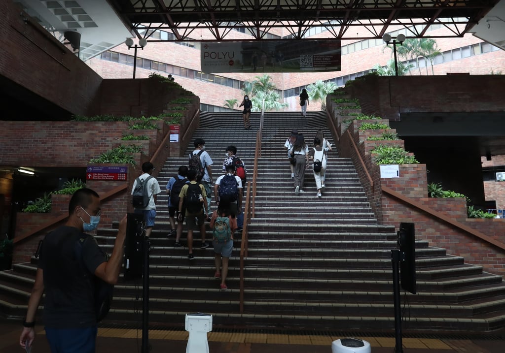 Polytechnic University’s campus in Hung Hom. Photo: Jonathan Wong Polytechnic University’s campus in Hung Hom. Photo: Jonathan Wong