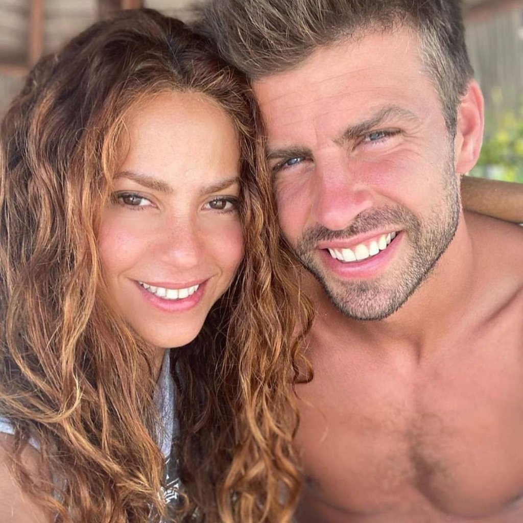 Gerard Piqué (right) and Shakira were together for 11 years before they publicly announced that they’d be going their separate ways in June 2022. Photo: @gerard_shakira_/Instagram