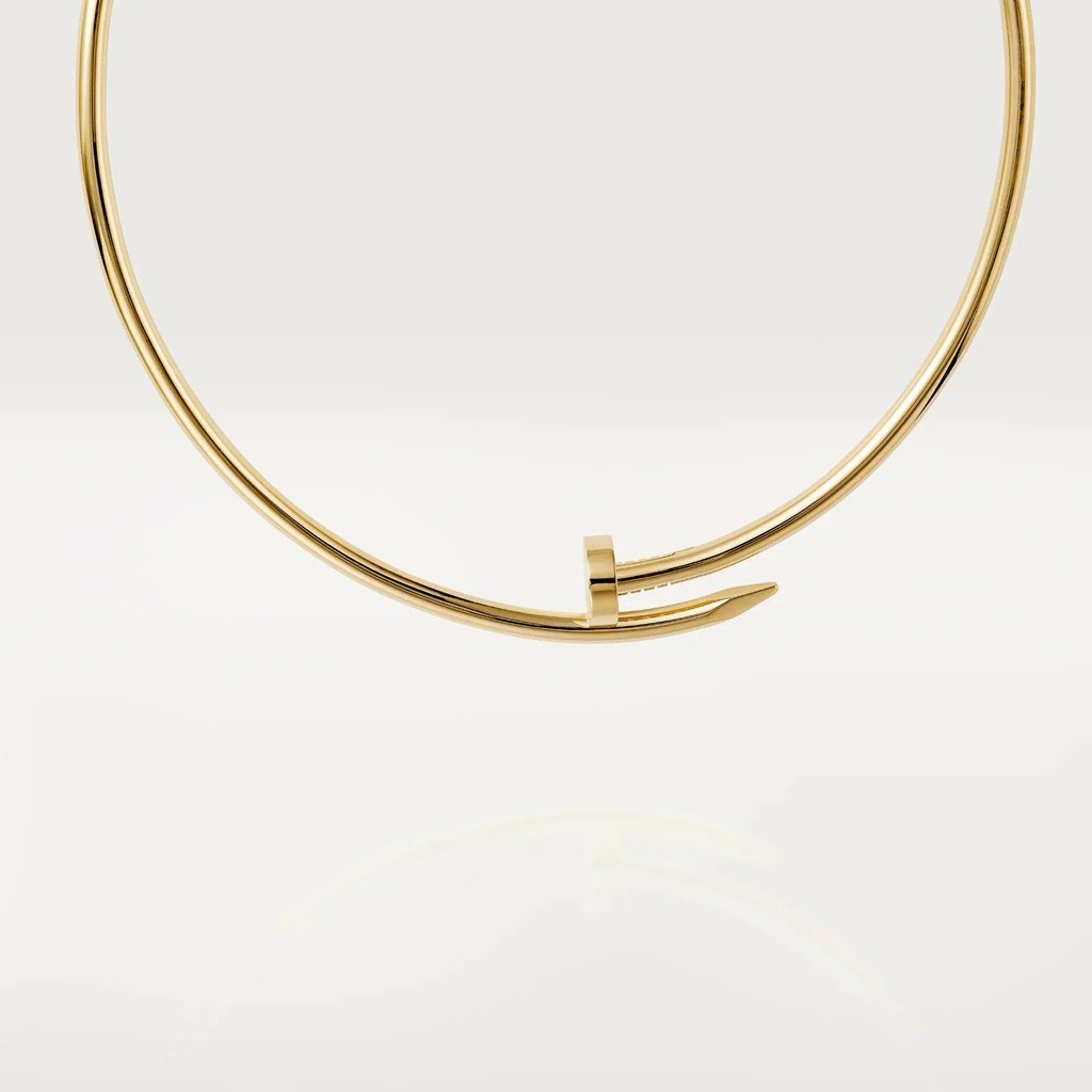 Cartier’s edgy Juste un Clou necklace in 18k yellow gold costs US$30,100. Photo: Cartier Cartier’s edgy Juste un Clou necklace in 18k yellow gold costs US$30,100. Photo: Cartier