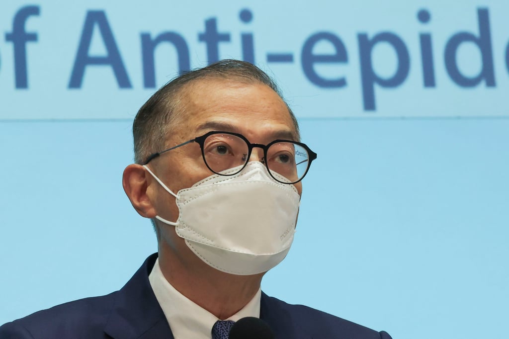 Secretary for Health Lo Chung-mau. Photo: Jelly Tse