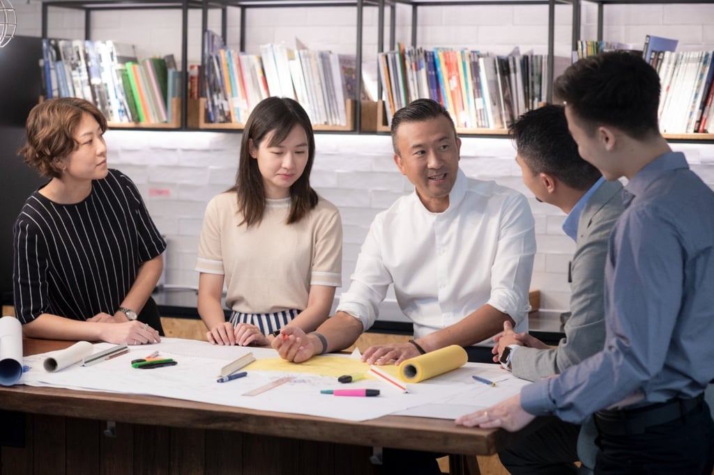 Bryant Lu (centre), vice-chairman of Hong Kong architectural design firm Ronald Lu & Partners, says the city’s education system must help to produce skilled graduates who are equipped to work in business sectors that require local knowledge. Bryant Lu (centre), vice-chairman of Hong Kong architectural design firm Ronald Lu & Partners, says the city’s education system must help to produce skilled graduates who are equipped to work in business sectors that require local knowledge.