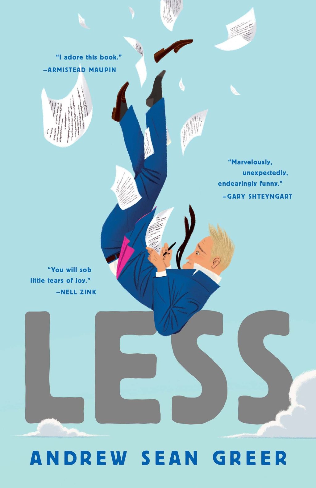 The cover of Less. Image: Lee Boudreaux Books