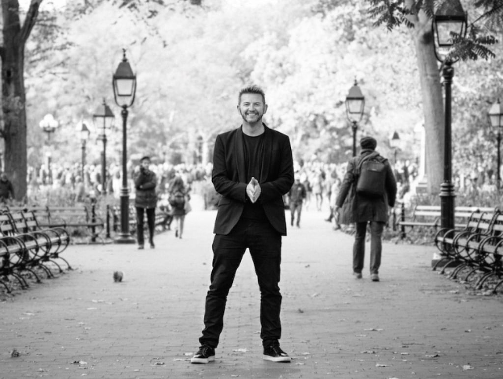 While still pursuing a high-octane job in fashion, Connors decided to go back to the roots of meditation. Photo: Chris Connors