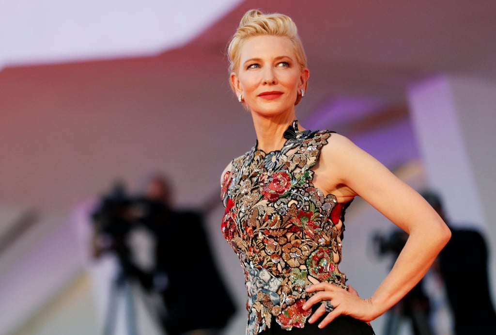 Actress Cate Blanchett at the 77th Venice Film Festival for the screening of the film Lovers, in Venice, Italy, in September 2020. Photo: Reuters