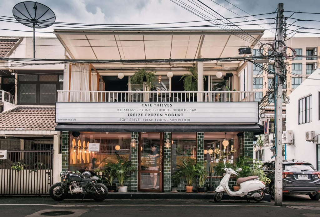The trendy Cafe Thieves and Bar in Bangkok, Thailand caught the eye of Blackpink’s Lisa on one of her visits. Photo: Cafe Thieves and Bar/Facebook The trendy Cafe Thieves and Bar in Bangkok, Thailand caught the eye of Blackpink’s Lisa on one of her visits. Photo: Cafe Thieves and Bar/Facebook