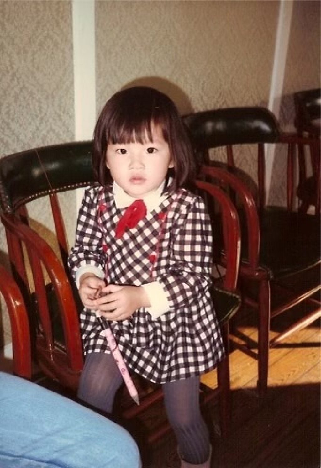 Tina Leung as a child.
