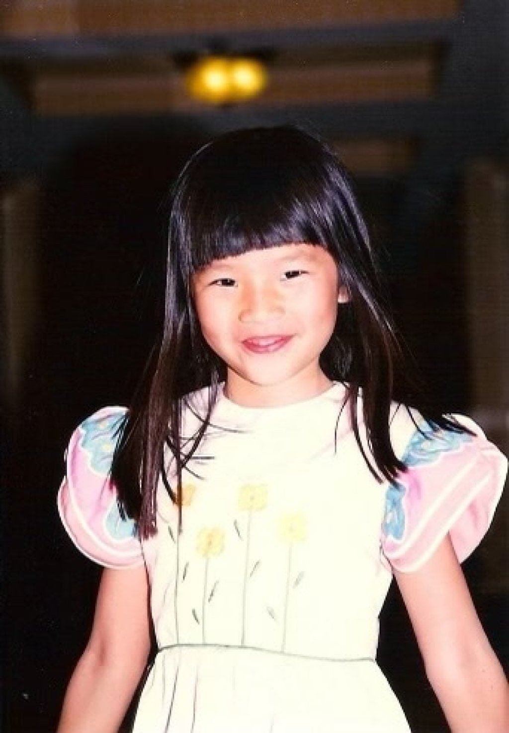 Tina Leung as a child.