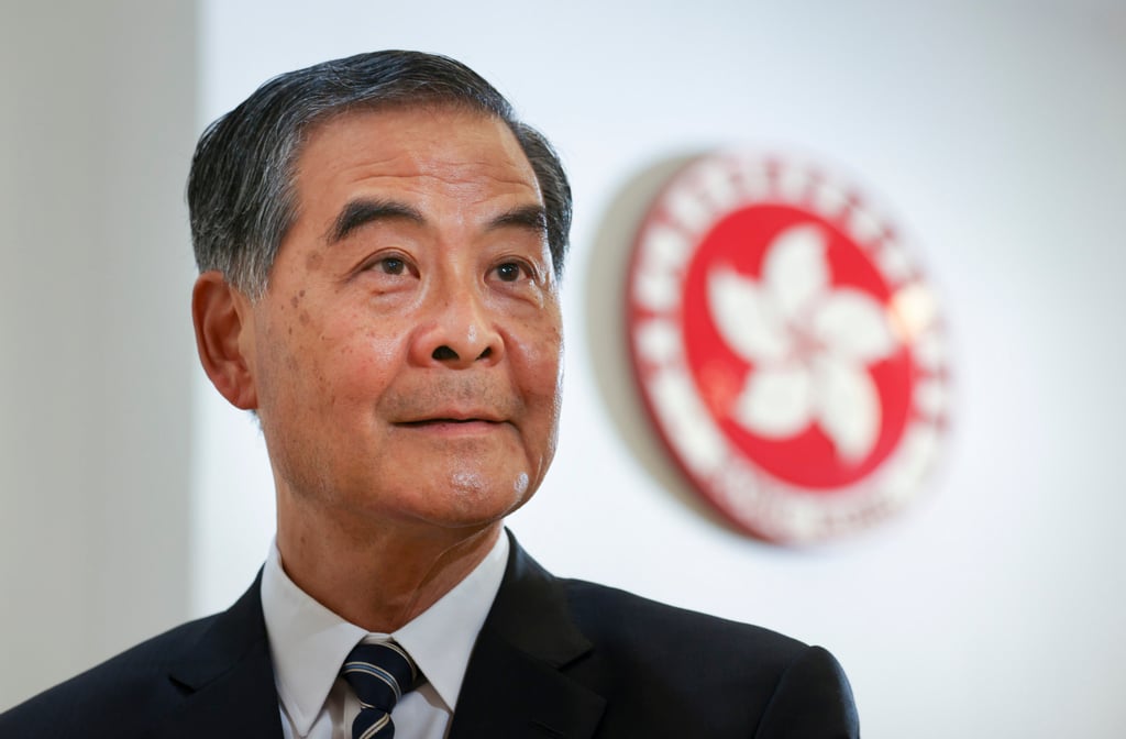 Former Hong Kong Chief Executive Leung Chun-ying. Photo: Nora Tam