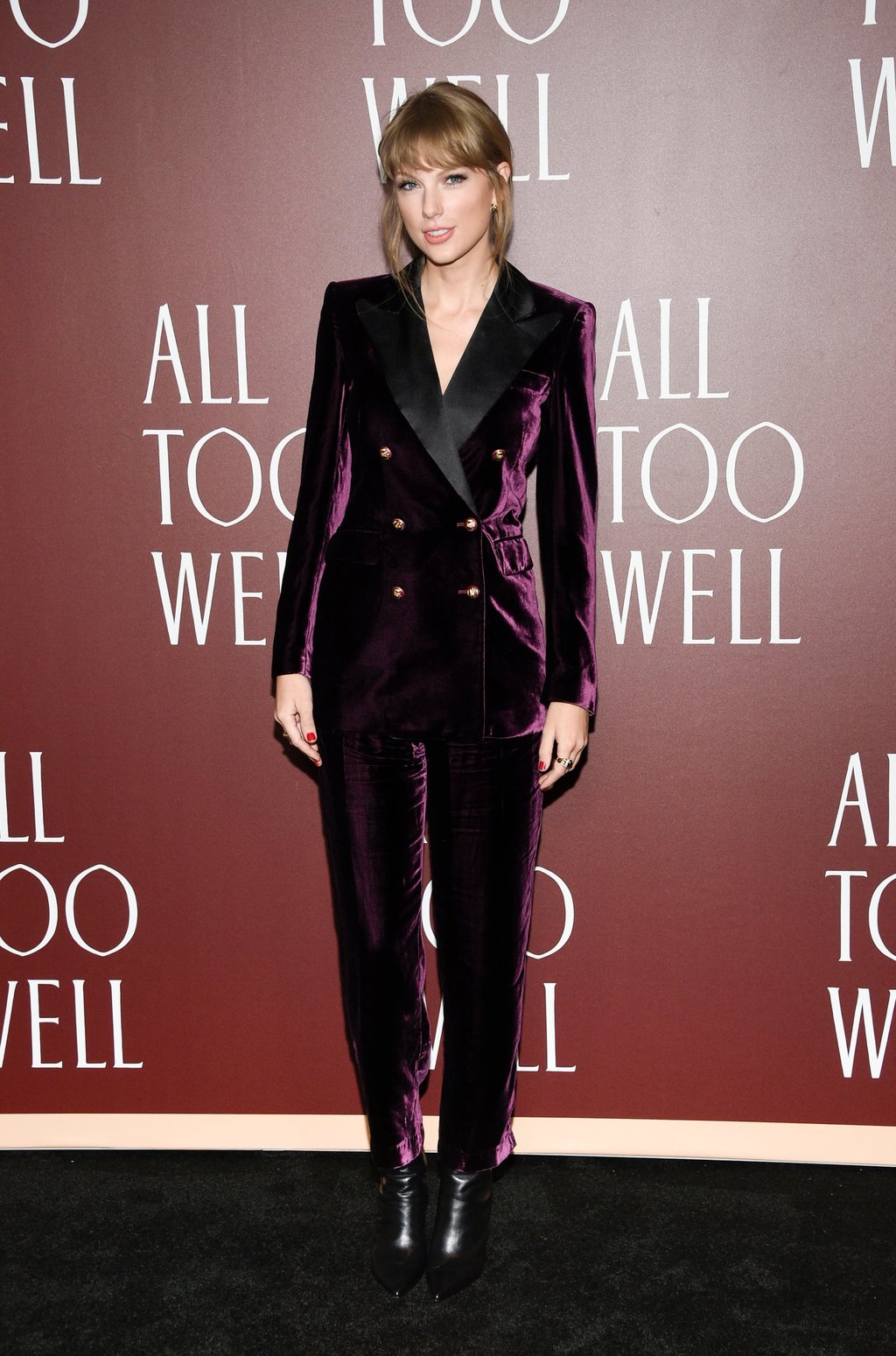 Singer Taylor Swift attends a premiere for the short film All Too Well at AMC Lincoln Square in November 2021, in New York City, US. Photo: AP Singer Taylor Swift attends a premiere for the short film All Too Well at AMC Lincoln Square in November 2021, in New York City, US. Photo: AP