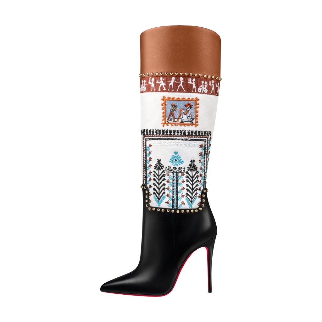 5 most fashionable boots a winter style essential from Celine and Christian Louboutin s knee high versions to Jimmy Choo s gold patent leather Valentino s Barbie pink and Roger Vivier s jacquard South...