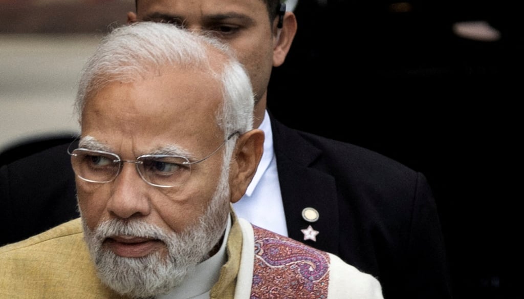 Narendra Modi in New Delhi last month. Opposition parties are trying to corner the Indian prime minister over his links to Gautam Adani. Photo: Reuters Narendra Modi in New Delhi last month. Opposition parties are trying to corner the Indian prime minister over his links to Gautam Adani. Photo: Reuters