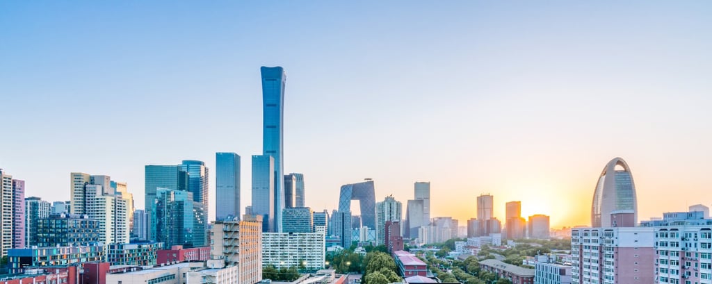 A panoramic view of Beijing’s central business district. The Chinese capital is one of the top cities for start-ups in Asia. Photo: Shutterstock