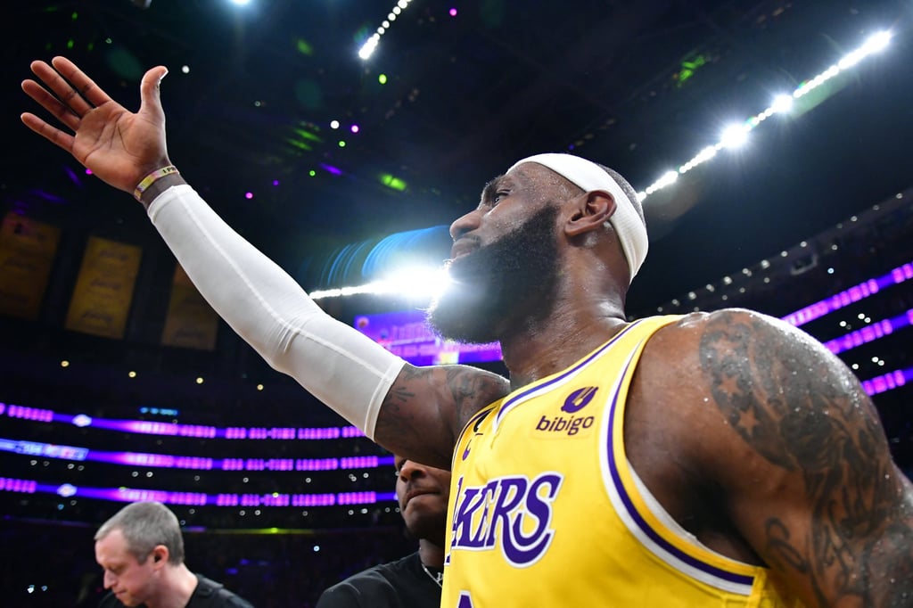 LeBron James vows to keep playing after surreal NBA all time points scoring record South China Morning Post