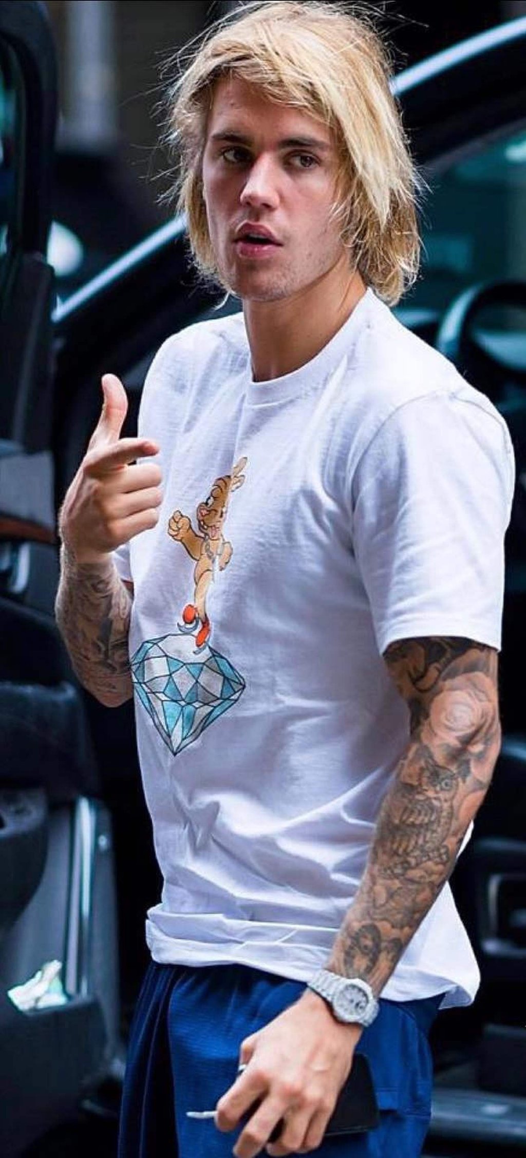 Inside Justin Bieber s incredible luxury watch collection from his Rolex Day Date II worn in Popstar with Drake and a Cartier Ballon Bleu to a vintage Audemars Piguet when he married Hailey