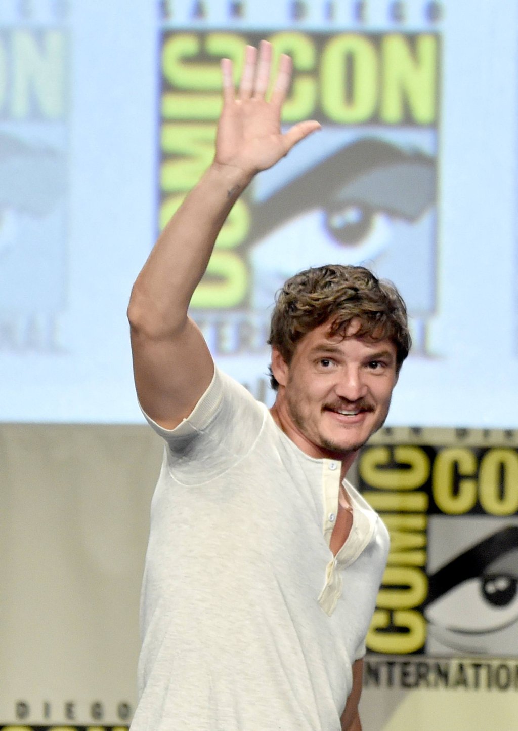 Actor Pedro Pascal attends HBO’s Game of Thrones panel and Q&A during Comic-Con International 2014 at San Diego Convention Center in July 2014, in San Diego, California. Photo: AFP Actor Pedro Pascal attends HBO’s Game of Thrones panel and Q&A during Comic-Con International 2014 at San Diego Convention Center in July 2014, in San Diego, California. Photo: AFP