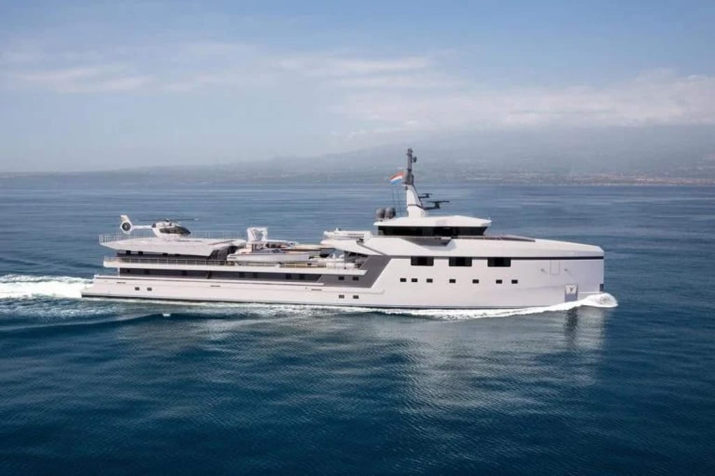 Jeff Bezos’ Abeona shadow yacht sleeps around 45 people. Photo: Luxurylaunches Jeff Bezos’ Abeona shadow yacht sleeps around 45 people. Photo: Luxurylaunches
