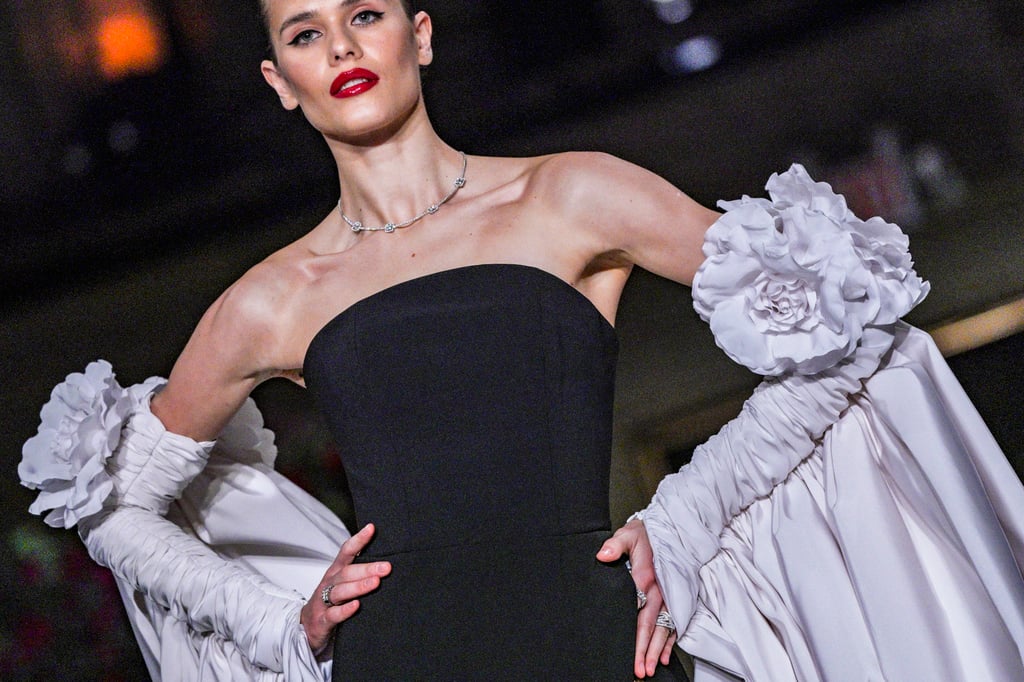 New York Fashion Week 2023: Christian Siriano's rosy runway inspired by old  Hollywood icon Audrey Hepburn ignited florals and Barbiecore, with Lindsay  Lohan, Julia Stiles and Quinta Brunson in tow | South