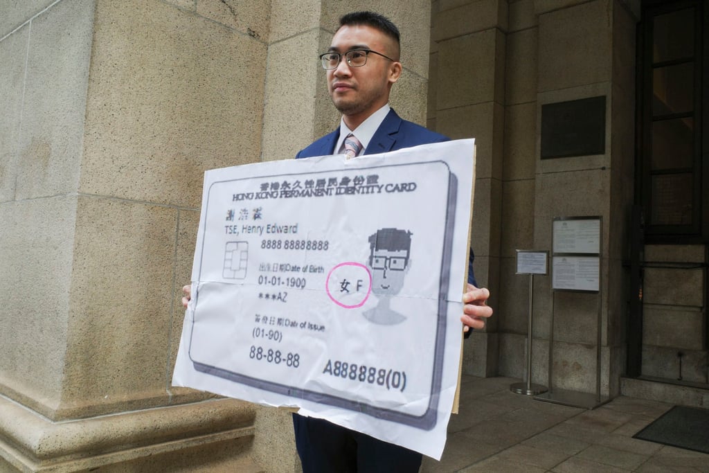 Tse and “Q”, represented by King’s Counsel David Pannick, won their bid to scrap full sexual ressignment surgery as a prerequisite to changing their gender on their identity cards. Photo: SCMP/ Chris Lau