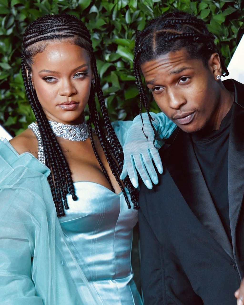 A$AP Rocky and Rihanna share a baby boy together. Photo:@rockyxrih/Instagram