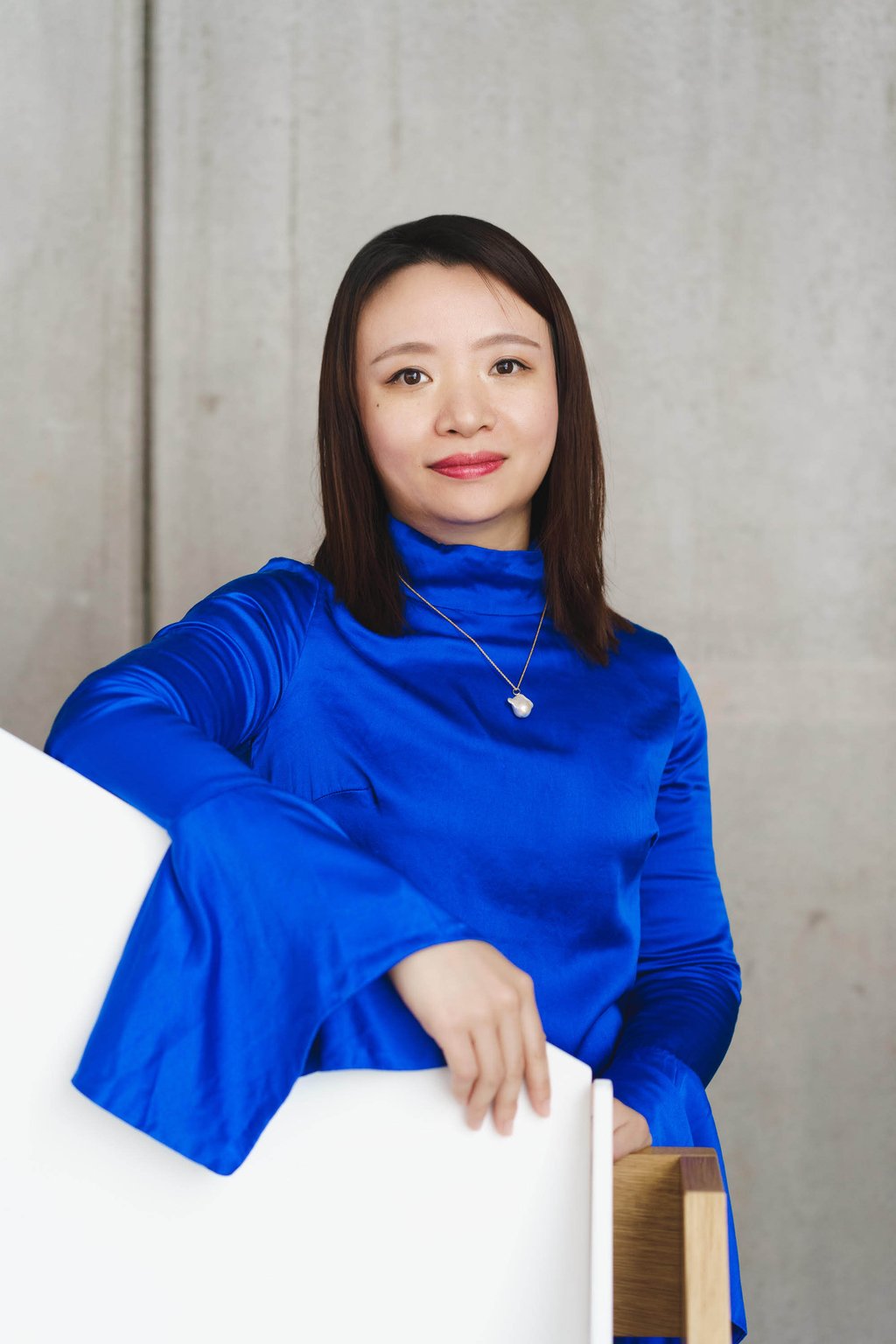 Zhu Xiaowen, director of Esea Contemporary in Manchester. Photo: Haishu Chen