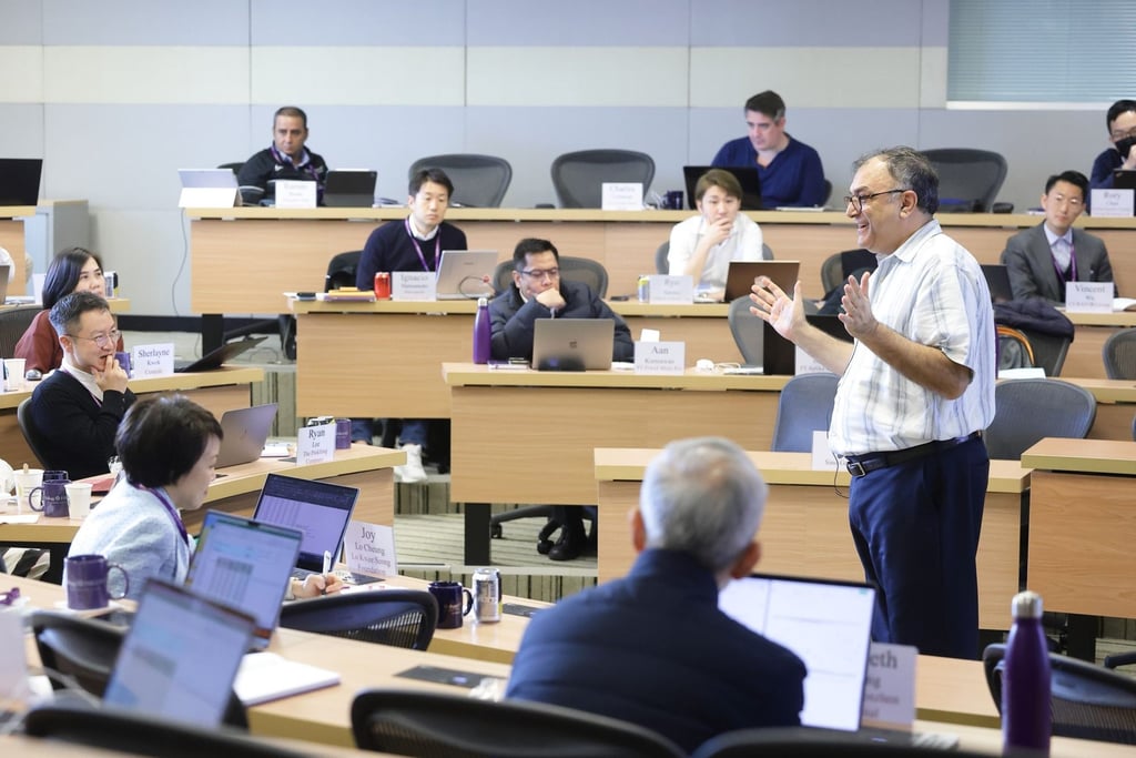 Many senior executives from around the world want to learn new skills and respond to the latest business trends, amid growing global economic uncertainty in the post-Covid-19 age, by enrolling on Hong Kong’s Kellogg-HKUST EMBA programme. Many senior executives from around the world want to learn new skills and respond to the latest business trends, amid growing global economic uncertainty in the post-Covid-19 age, by enrolling on Hong Kong’s Kellogg-HKUST EMBA programme.