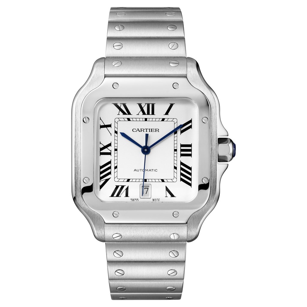 The Santos de Cartier watch. Photo: Cartier