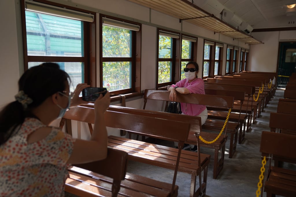 Inside Historical Coach No. 313 at the Hong Kong Railway Museum. Photo: Sam Tsang Inside Historical Coach No. 313 at the Hong Kong Railway Museum. Photo: Sam Tsang