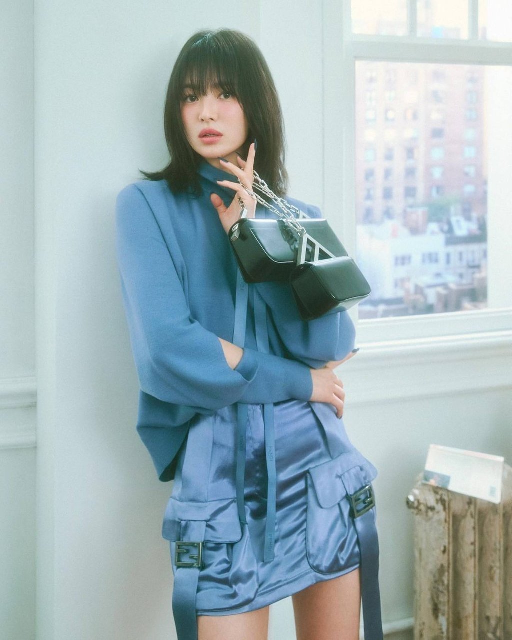 Song Hye-kyo can do soft and pretty as well as elegant and casual – is there no limit to her versatility? Photo: @kyo1122/Instagram Song Hye-kyo can do soft and pretty as well as elegant and casual – is there no limit to her versatility? Photo: @kyo1122/Instagram