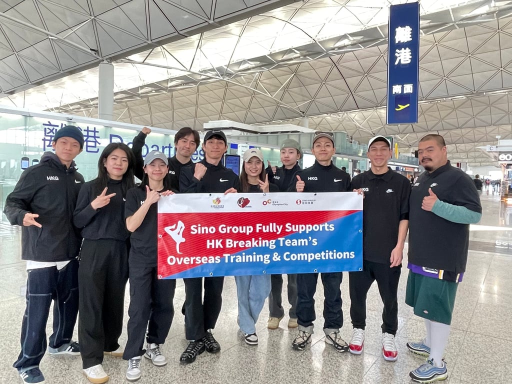 Hong Kong’s breaking athletes are in Tokyo preparing for the start of their Olympic qualification series. Photo: Handout Hong Kong’s breaking athletes are in Tokyo preparing for the start of their Olympic qualification series. Photo: Handout