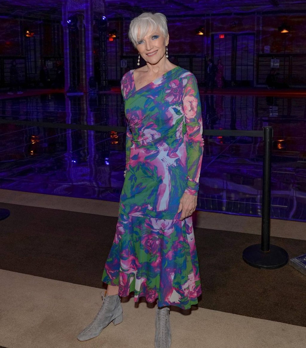 Maye Musk looks stunning in this Prabal Gurung dress. Photo: @mayemusk/Instagram