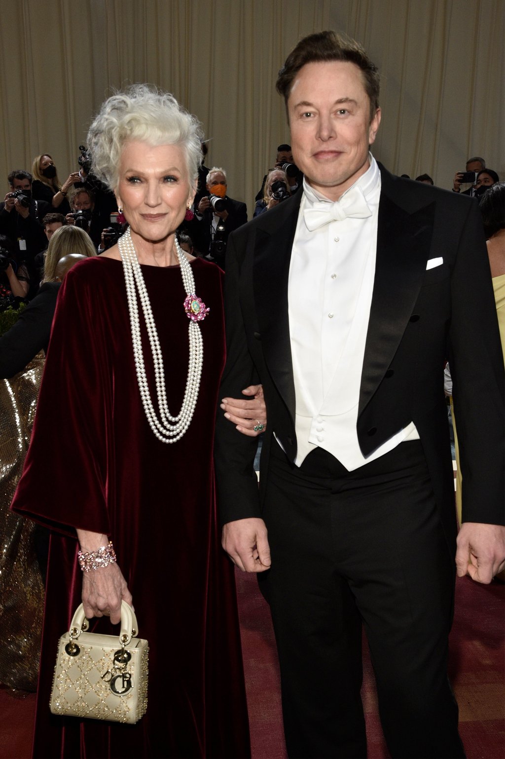 Maye Musk and Elon Musk attend The Metropolitan Museum of Art’s Costume Institute benefit gala celebrating the opening of the “In America: An Anthology of Fashion” exhibition in May 2022, in New York City, US. Photo: AP Maye Musk and Elon Musk attend The Metropolitan Museum of Art’s Costume Institute benefit gala celebrating the opening of the “In America: An Anthology of Fashion” exhibition in May 2022, in New York City, US. Photo: AP