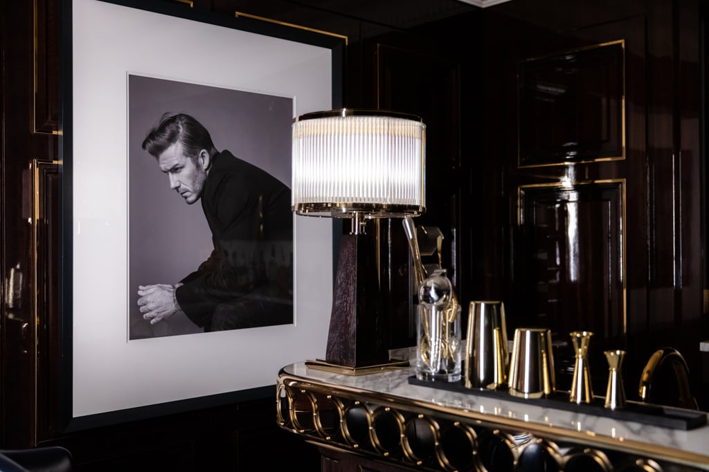 David Beckham designed his own suites in the hotel, which are located on the top two floors. Photo: Londoner Hotel