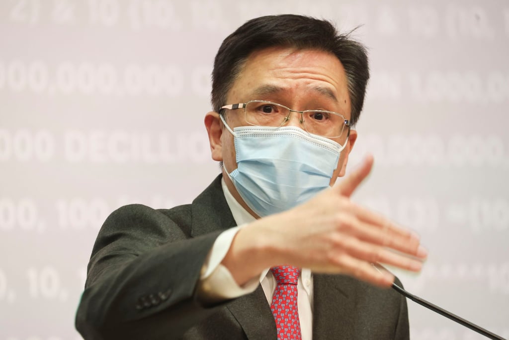 Secretary for Innovation, Technology and Industry Sun Dong. Photo: Edmond So