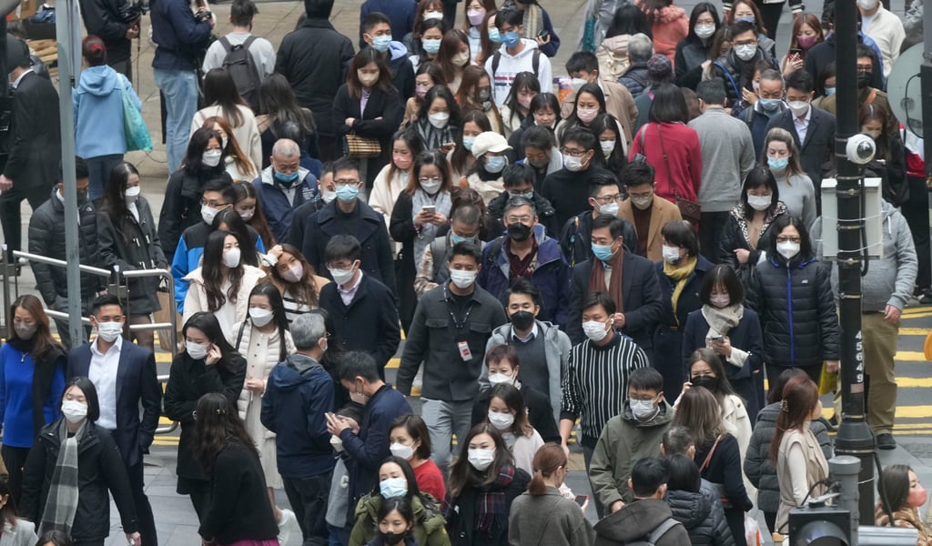 Pedestrians in Hong Kong’s Central. Photo: Sam Tsang