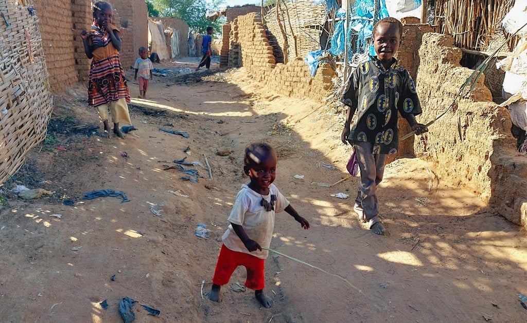 Children at the Kalma camp for the displaced just outside Nyala, the provincial capital of South Darfur state, in November 2022. Children at the Kalma camp for the displaced just outside Nyala, the provincial capital of South Darfur state, in November 2022.
