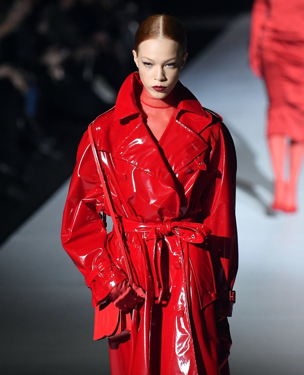It was out and out glamour at Dolce & Gabbana during their Milan Fashion Week show on February 25. Photo: EPA-EFE