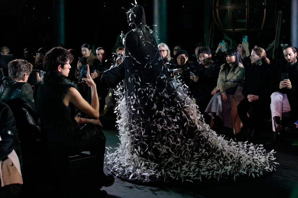 A model shows a look from Wun’s haute couture debut. Photo: Robert Wun A model shows a look from Wun’s haute couture debut. Photo: Robert Wun