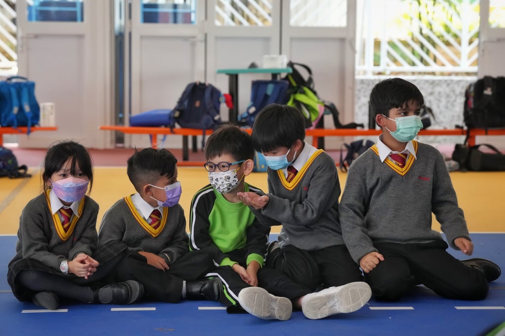 Many pupils will be able to see the faces of their classmates for the first time. Photo: Elson Li