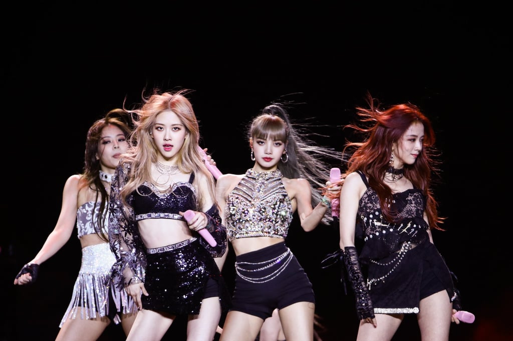Blackpink performs at the Sahara Tent during the 2019 Coachella Valley Music And Arts Festival in April 2019, in Indio, California. Photo: Getty Images Blackpink performs at the Sahara Tent during the 2019 Coachella Valley Music And Arts Festival in April 2019, in Indio, California. Photo: Getty Images