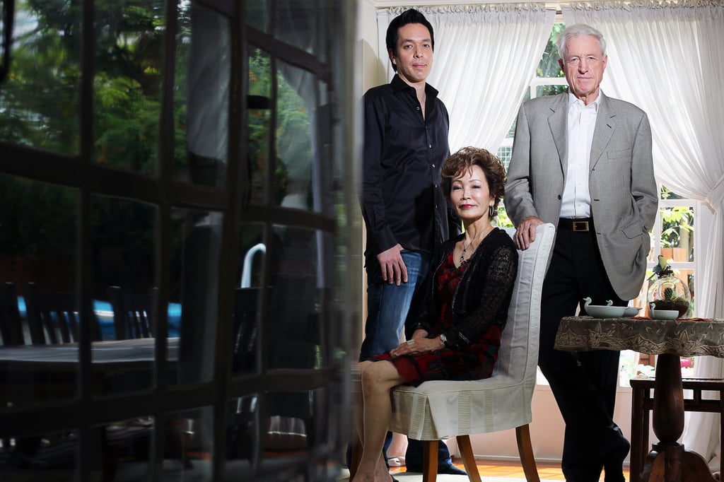Heymann with his wife, renowned violinist Takako Nishizaki, and son Henryk at their home in 2012. Photo: Nora Tam Heymann with his wife, renowned violinist Takako Nishizaki, and son Henryk at their home in 2012. Photo: Nora Tam
