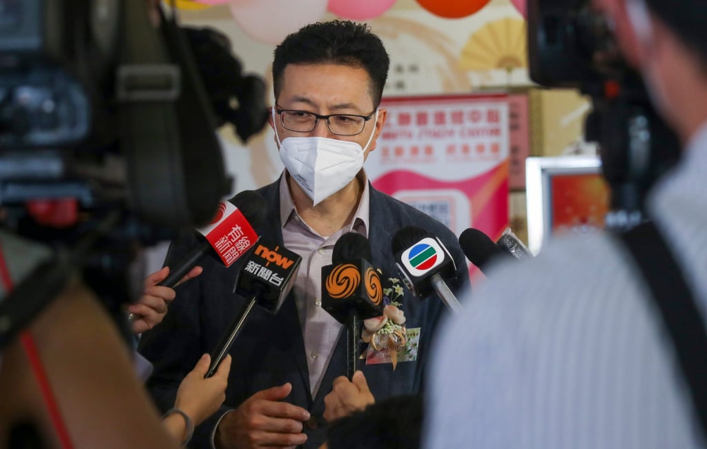 Stanley Ng, one of two front runners for a seat on the prestigious NPC Standing Committee. Photo: Xiaomei Chen