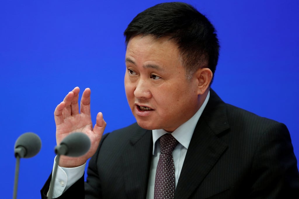 Pan Gongsheng, the People’s Bank of China’s deputy governor, in Beijing on Friday. Photo: Reuters Pan Gongsheng, the People’s Bank of China’s deputy governor, in Beijing on Friday. Photo: Reuters