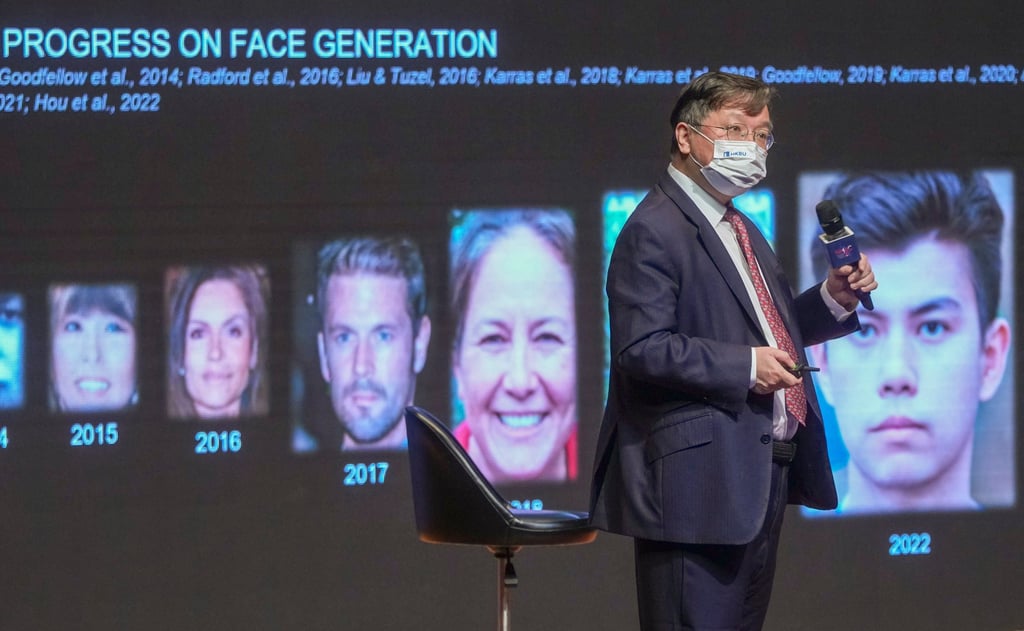 Professor Yike Guo, the provost of the University of Science and Technology, has said the institution “should embrace generative AI in the long-term”. Photo: Sam Tsang